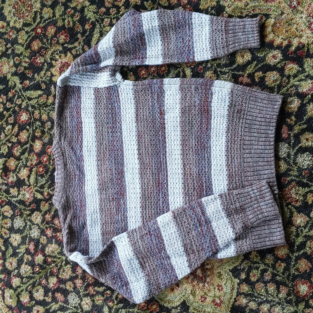 Vintage Kennington California LTD Cozy Knitted V Neck Sweater Size Medium - Picture 2 of 6